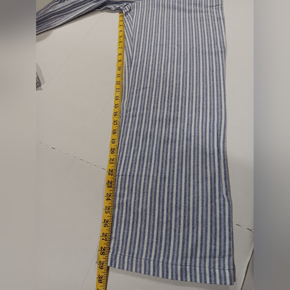 Happily Grey Women's (Size S) Gray-Blue Stripe Pajama Pants (NWT) - Picture 12 of 14